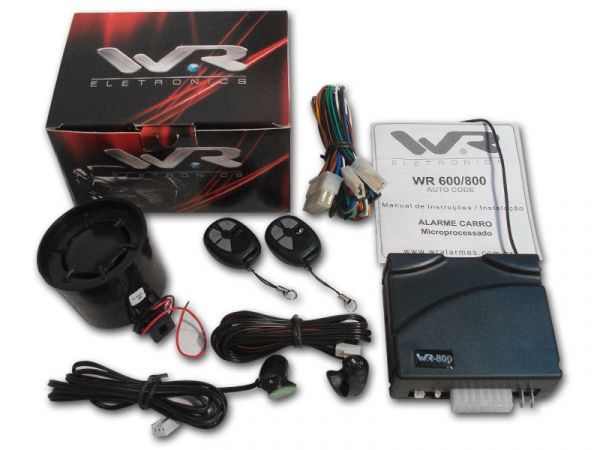 Alarme Automotivo 12v Wr800