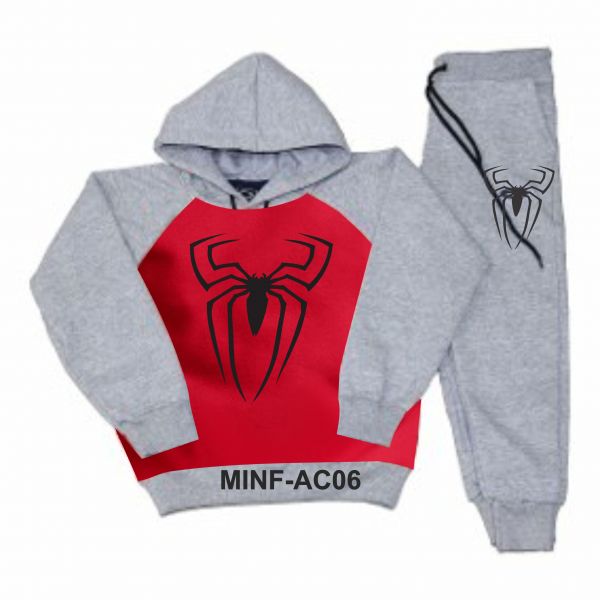 CONJUNTO MOLETOM INFANTIL HOMEM ARANHA COD.:01 (8 AO 12 ANOS)