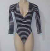 BODY MANGA LONGA DECOTE V
