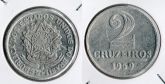 V281-1 - 2,00  cruzeiros 1959 - Tiragem  20.894.000