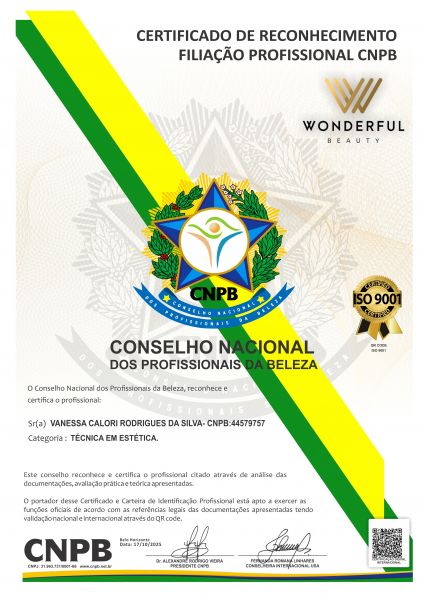 VANESSA CALORI RODRIGUES DA SILVA