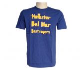 Camisa Hollister Azul Marinho MOD:76911 [Réplica]