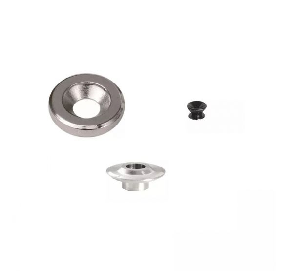 Suporte P/ Alça De Guitarra / Contrabaixo / Violão em Alumínio e Bronze