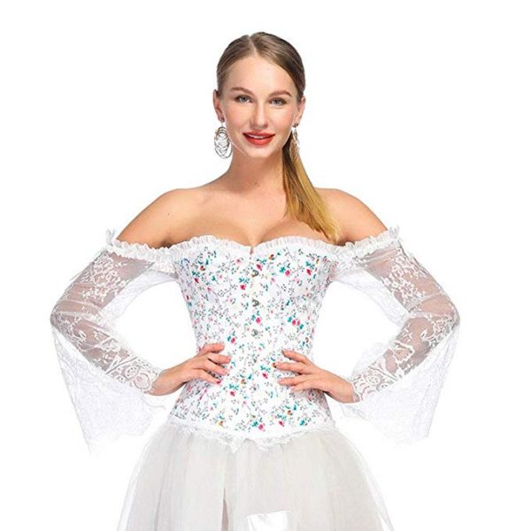 Corset Renda Aço RF08