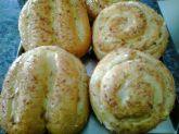 Pão Doce c/ coco e creme