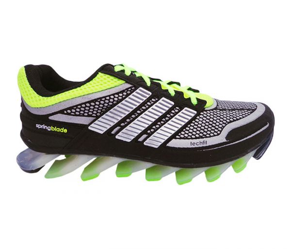 Tênis Adidas Springblade Prata e Verde 11722
