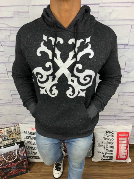 Blusa de Frio JJ - Preta      REF. BMJ014