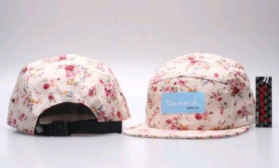 Boné 5blocos feminino DIAMOND SKATEBOARD