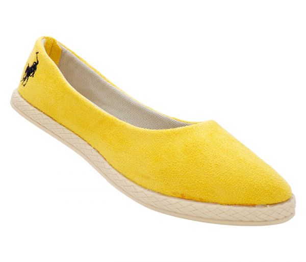 Sapatilha Polo Ralph Lauren Amarela MOD:12977