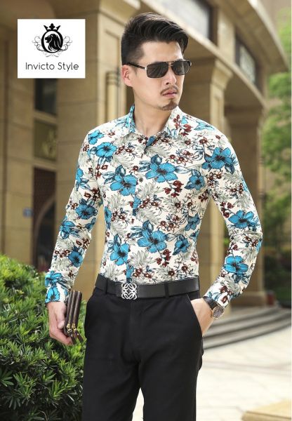 Linda camisa floral