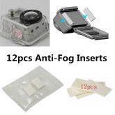 Kit 12 Pastilhas Anti Embaçante Fog Go Pro Gopro Hero Sj4000