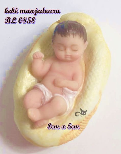 Bebê Jesus na manjedoura ( 0858)