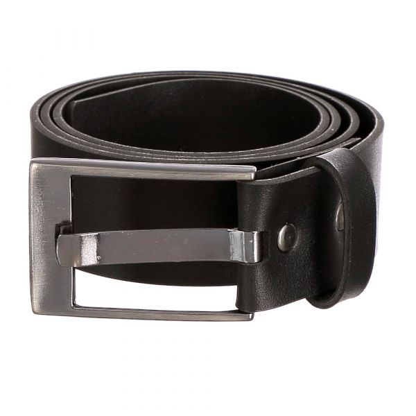 Cinto Masculino Com Fivela Quadrada Chumbo