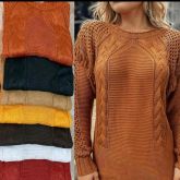 Blusa em tricot Tamanho unoco