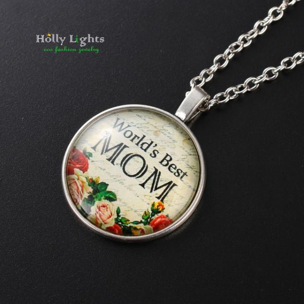 Mulheres long cadeia colares & pingentes letras de prata de vidro choker jóias acessórios colar femi