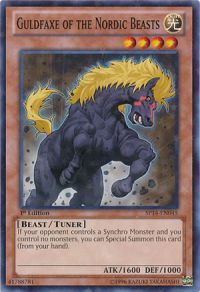 Guldfaxe of the Nordic Beasts SP14-EN045 - Starfoil Rare