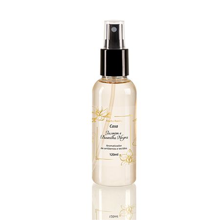 4301 CASA – SPRAY AROMATIZADOR DE AMBIENTES E TECIDOS JASMIM E BAUNILHA NEGRA – 120 ML
