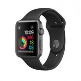 Apple Watch Series 2 38mm Caixa cinza espacial pulseira preta - [Apple Watch]