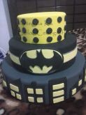 Bolo cenográfico Batman
