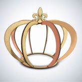 COROA 3D DECORAÇÃO