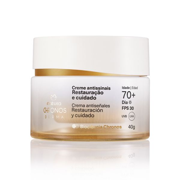 Chronos 70+ dia creme antissinais restauração e cuidado - 40g