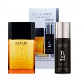Kit Masculino Azzaro Pour Homme Eau de toilette 100ml + Deo 150ml