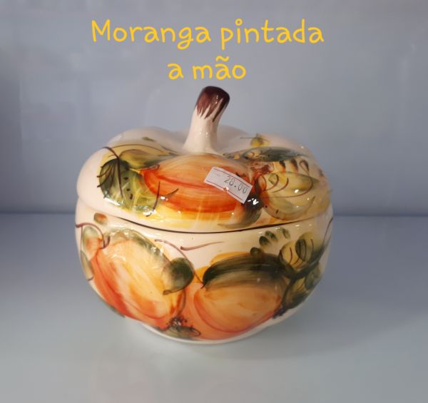 Moranga pintada a mão