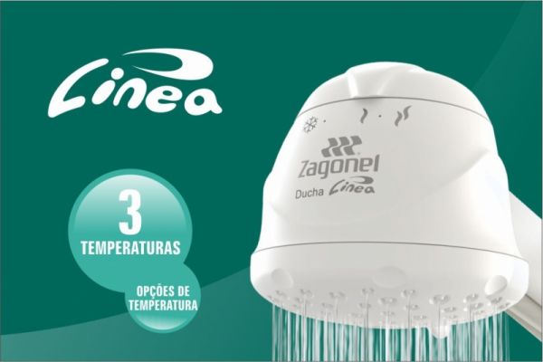CHUVEIRO LINEA 127V ZAGONEL