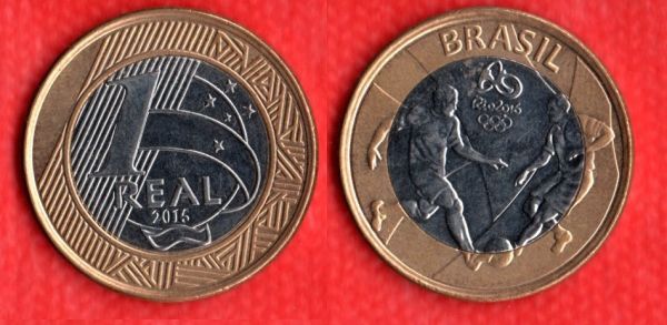 OLP570/1 - Moeda Olimpica FUTEBOL