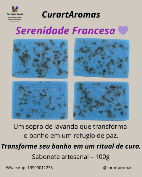 Serenidade Francesa - (Lavanda Francesa)