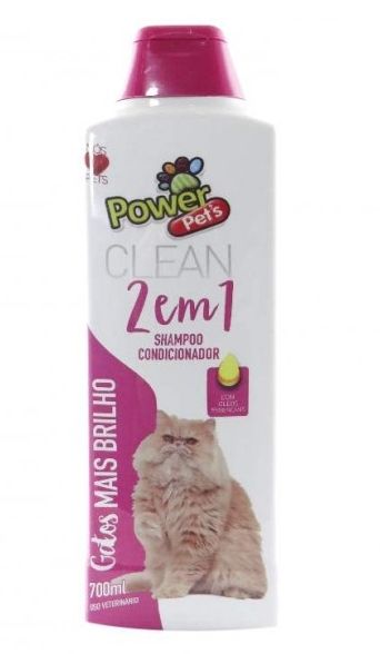 Shampoo power pets cat