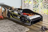 Cama Infantil Carro Force 09 Preto J A Moveis