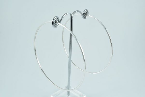 Brinco Argola Fio Quadrado 72 MM