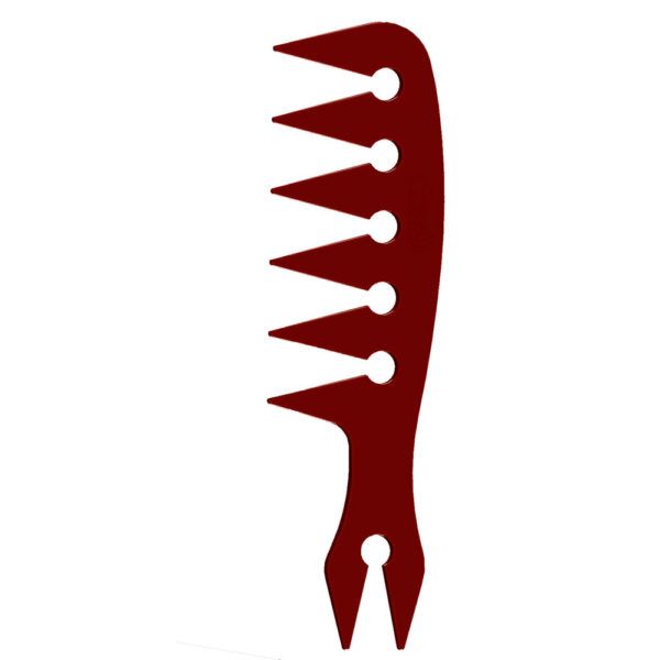 Pente Profissional Long Wick De Mil Mechas Quiff - Jacaré