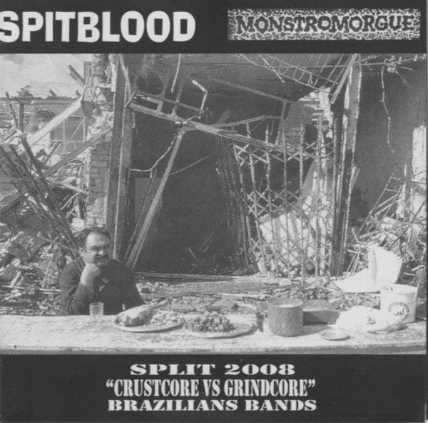 SPITBLOOD / MONSTROMORGUE - Split CD 2008