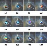 Colar lua + galáxia