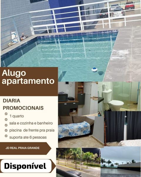 Apartamento de Frente Mar, Aluguel Temporada