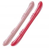 Plug Anal Duplo 30 X 2,5cm Hot Flowers