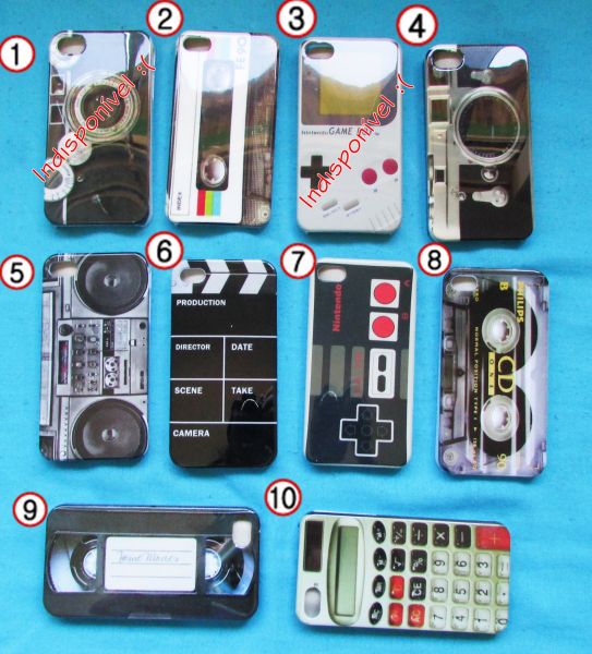 Cases Retrô - iPhone 4/4s