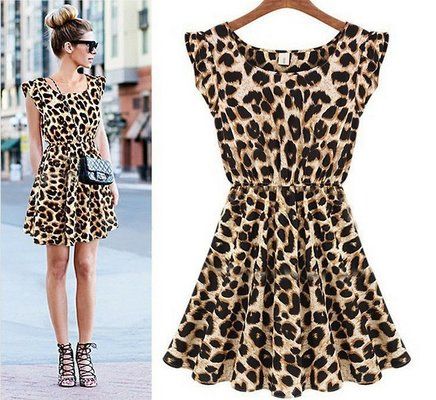 Vestido Leopardo