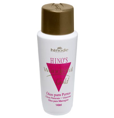 HINO’S WONDERFUL GOLD – Óleo Para Pernas - 140ml