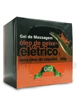 ÓLEO DE PEIXE ELÉTRICO (GEL PARA MASSAGEM) FLORA PURA