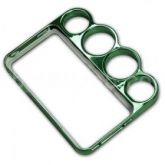 CASE SOCO INGLÊS VERDE PARA IPHONE 4 E 4S