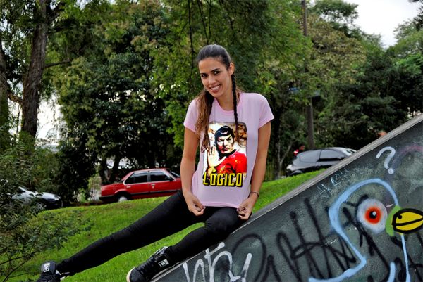 camiseta Spock - Jornada nas Estrelas