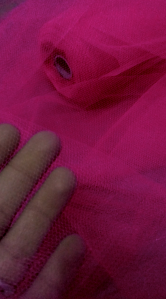 TULE ROSA PINK PEÇA DE 50 METROS