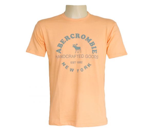 Camisa Abercrombie & Fitch Laranja MOD:76861 [1ª Linha]