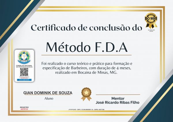 GIAN DOMINIK DE SOUZA