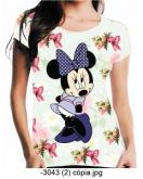 T-Shirt Blusa Feminina P M G - Lote Com 10 Peças Sem Repetições