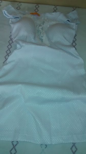 Vestido Branco Maria Chiquinha