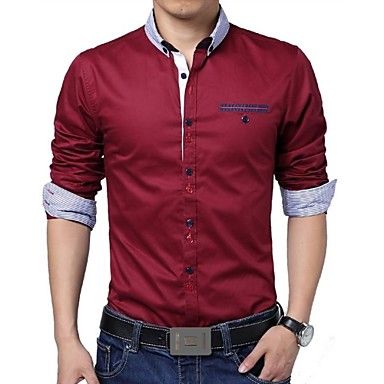 Moda Luxo: Camisa Manga Longa, de Ótima Qualidade. Frete Grátis.
